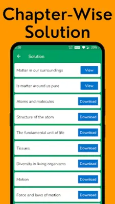 Class 9 Science android App screenshot 6